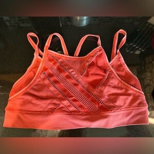 NUX x Peloton Orange Sports Bra